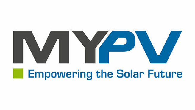 Logo: My PV – empowering the solar future